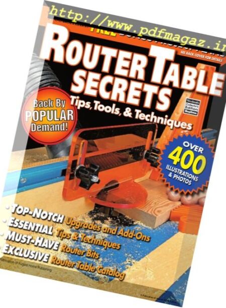 Woodsmith – Special Edition Router Table Secrets 2008 Cover