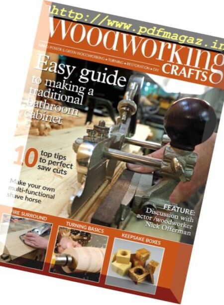 Woodworking Crafts – October 2016 Cover