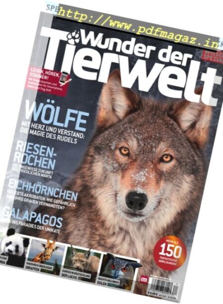 Wunder der Tierwelt – November 2016 – Januar 2017 Cover