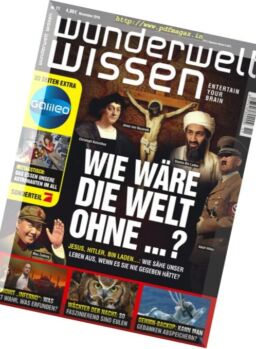 Wunderwelt Wissen – November 2016