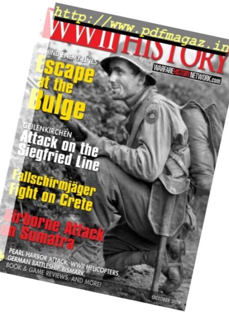 WW2 History Magazine – October 2016 Cover