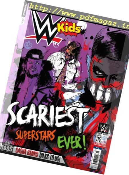 WWE Kids – 12 October 2016 Cover