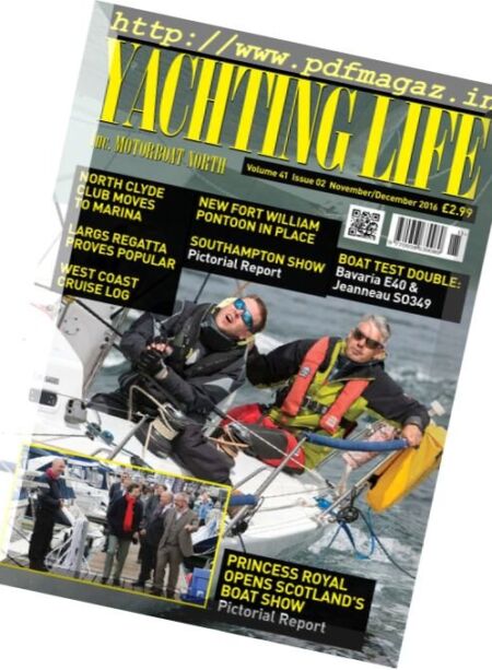 Yachting Life – November-December 2016 Cover