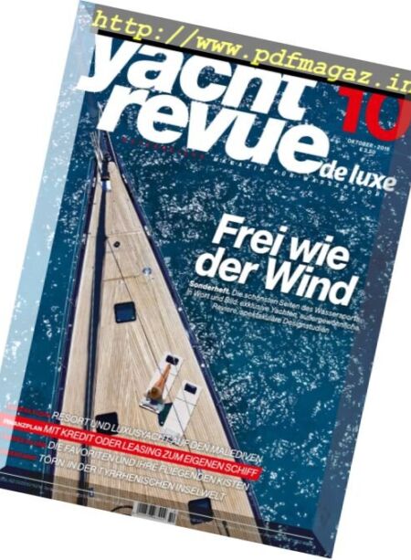 Yachtrevue – Oktober 2016 Cover