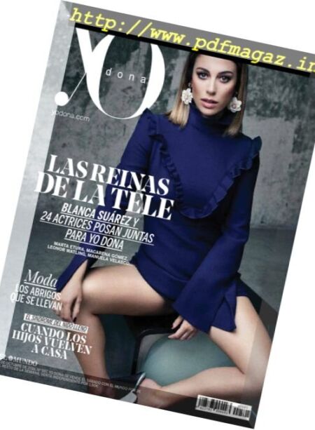 Yo Dona – 8 Octubre 2016 Cover