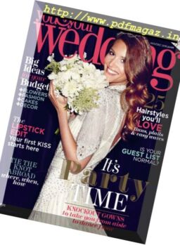 You and Your Wedding – November – December 2016