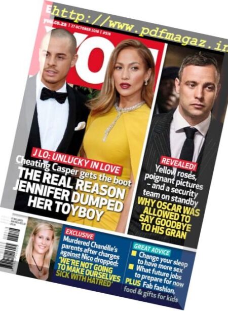 You South Africa – 27 October 2016 Cover