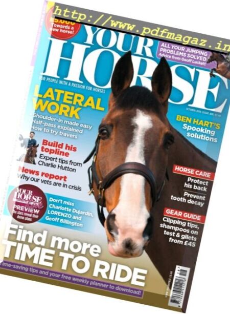 Your Horse – October 2016 Cover