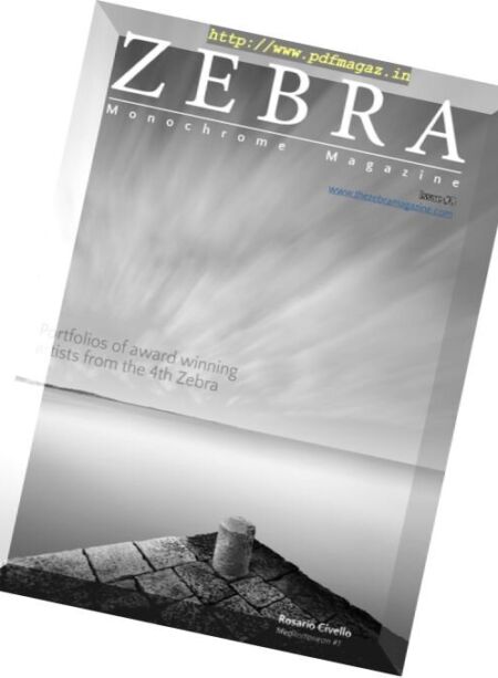 Zebra Monochrome Magazine – Issue 8 2016 Cover