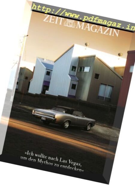 Zeit Magazin – 22 September 2016 Cover