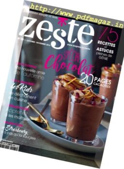 Zeste – Octobre-Novembre 2016