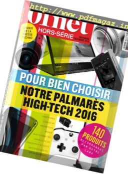 01net Hors-Serie – Novembre-Decembre 2016