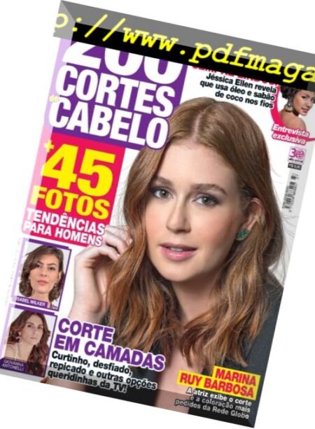 200 Cortes de Cabelo – Brazil – Issue 37 – Outubro-Novembro 2016 Cover