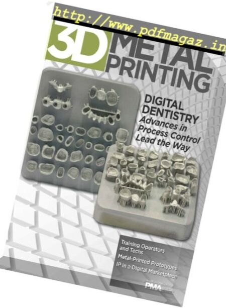3D Metal Printing Magazine – Fall 2016 Cover