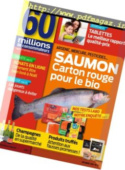 60 millions de consommateurs – Decembre 2016