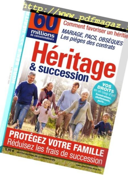 60 millions de consommateurs – Hors Serie – Novembre-Decembre 2016 Cover