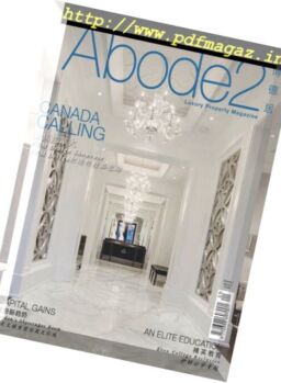 Abode 2 Asia – Volume 1 Issue 4 2016
