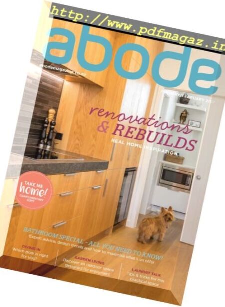 Abode Magazine – January-February 2017 Cover