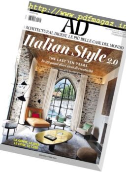 AD Architectural Digest Italia – Novembre 2016