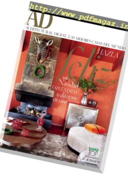 AD Architectural Digest Spain – Diciembre 2016