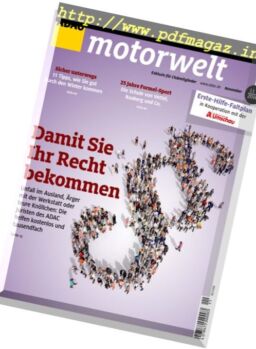 ADAC Motorwelt – November 2016