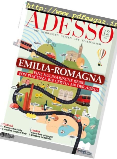 Adesso – Dicembre 2016 Cover