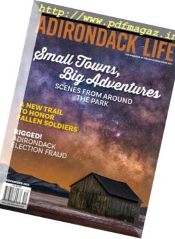 Adirondack Life – November – December 2016