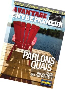 Advantage Entrepreneur – Ete 2012