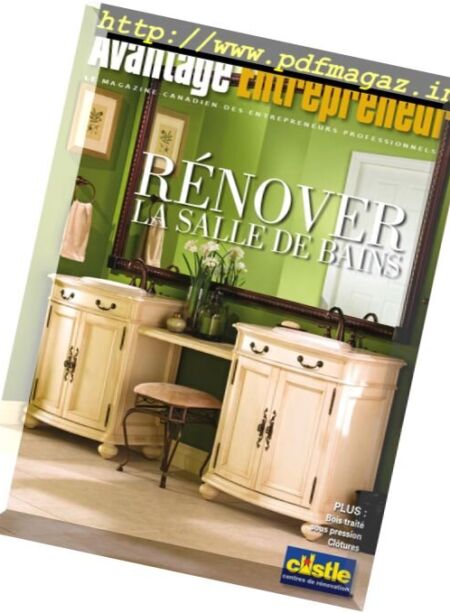 Advantage Entrepreneur – Printemps 2011 Cover