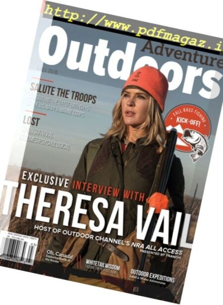 Adventure Outdoors – Fall 2016 Cover