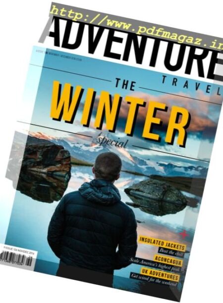 Adventure Travel – November-December 2016 Cover