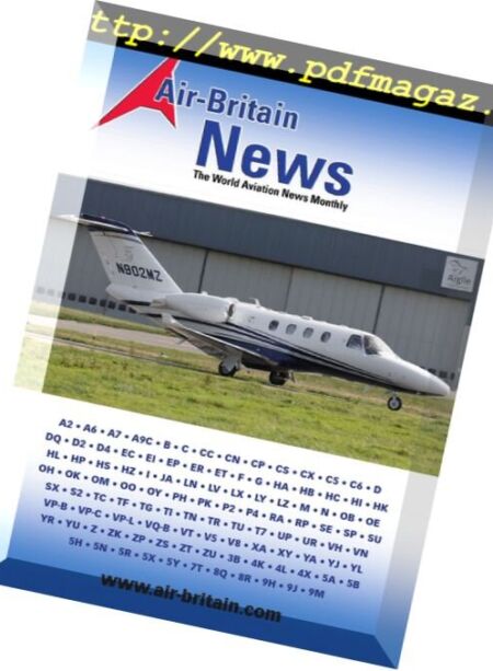 Air-Britain News – November 2016 Cover