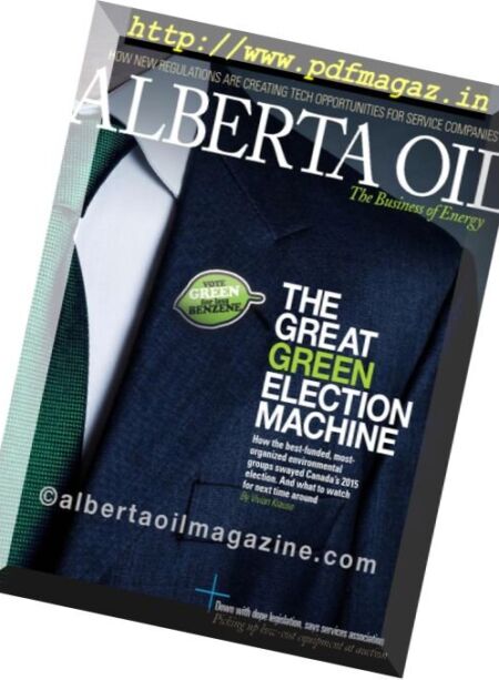 Alberta Oil – November 2016 Cover