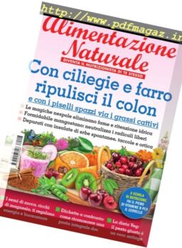 Alimentazione Naturale – Maggio 2016