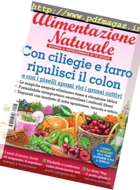 Alimentazione Naturale – Maggio 2016 Cover