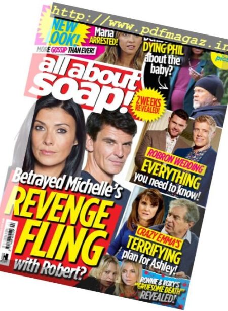 All About Soap UK – 11 November 2016 Cover