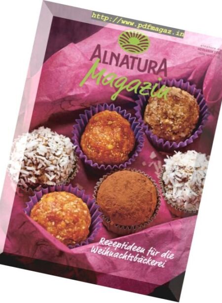 Alnatura Magazin – November 2016 Cover