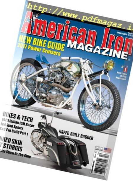 American Iron Magazine – Issue 343, 2016 Cover