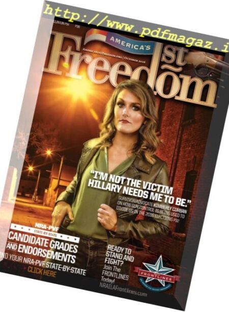 America’s First Freedom – October 2016 Cover