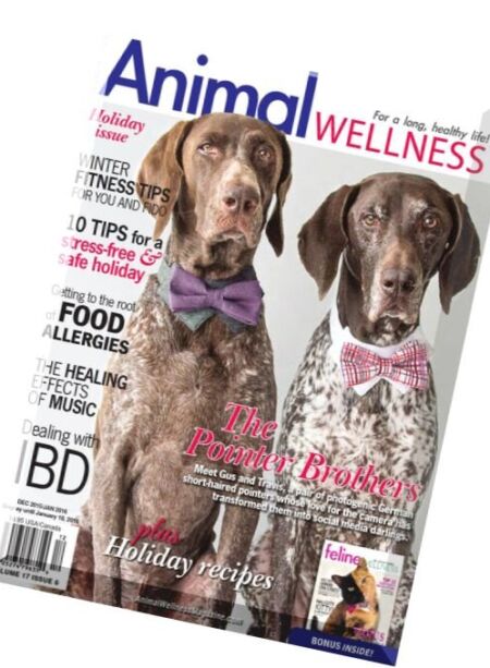 Animal Wellness – December-January 2016 Cover
