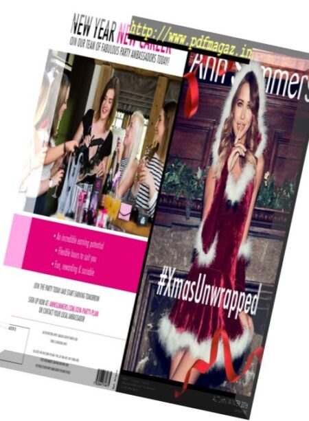 Ann Summers – Christmas Autumn Winter Collection Catalog 2016 Cover