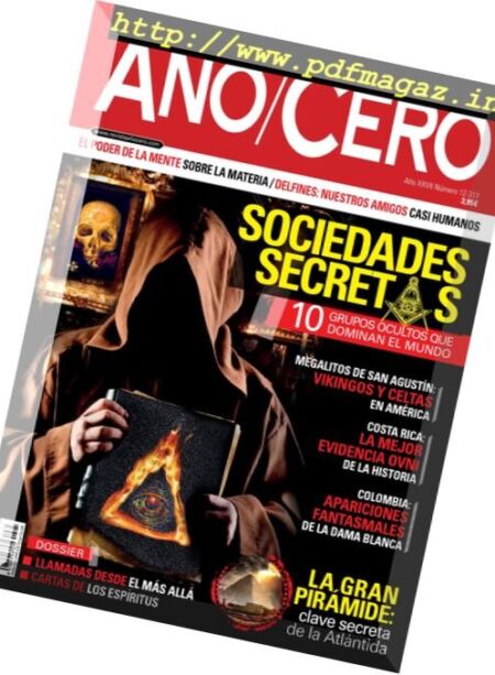 Ano-Cero – Diciembre 2016 Cover