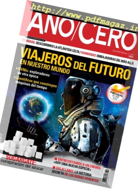 Ano-Cero – Noviembre 2016 Cover