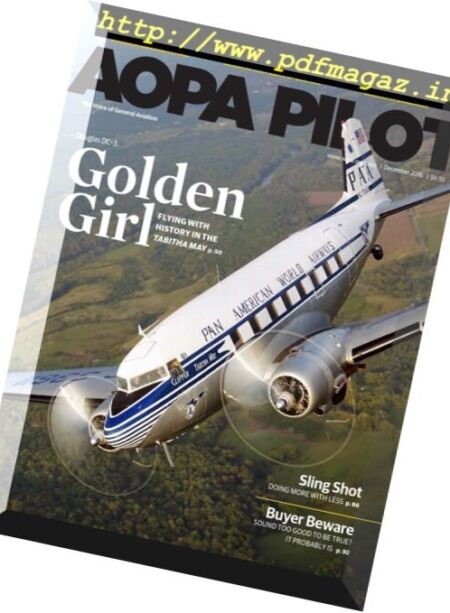 AOPA Pilot Magazine – December 2016 Cover
