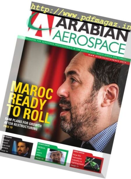 Arabian Aerospace – December 2016 – January 2017 Cover