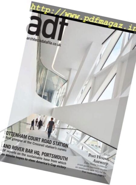 Architects Datafile (ADF) – November 2016 Cover