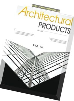 Architectural Products – November 2016