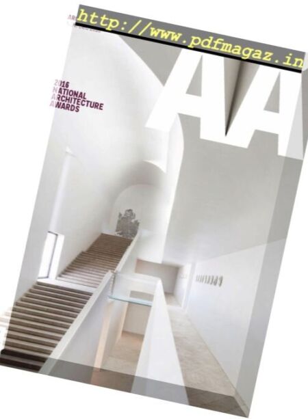 Architecture Australia – November-December 2016 Cover