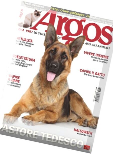 Argos – Novembre 2015 Cover
