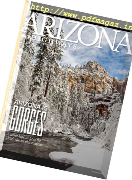Arizona Highways Magazine – December 2016 Cover
